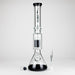 Genie | 17.5" 10-Arm 9mm Colored Bottom Glass Bong [GE4180] | Jupiter Grass