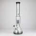 Genie | 17.5" 10-Arm 9mm Colored Bottom Glass Bong [GE4180] | Jupiter Grass
