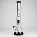 Genie | 17.5" 10-Arm 9mm Colored Bottom Glass Bong [GE4180] | Jupiter Grass