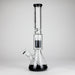 Genie | 17.5" 10-Arm 9mm Colored Bottom Glass Bong [GE4180] | Jupiter Grass