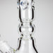 Genie | 19.5" 9mm Curved Shaft Glass Beaker Bong [F7-002-1] | Jupiter Grass