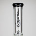 Genie | 17.5" 10-Arm 9mm Colored Bottom Glass Bong [GE4180] | Jupiter Grass