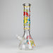 14" PK Cartoon Glow In The Dark 9mm Glass Bong [PIP863] | Jupiter Grass