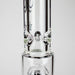 Genie | 17.5" 10-Arm 9mm Colored Bottom Glass Bong [GE4180] | Jupiter Grass