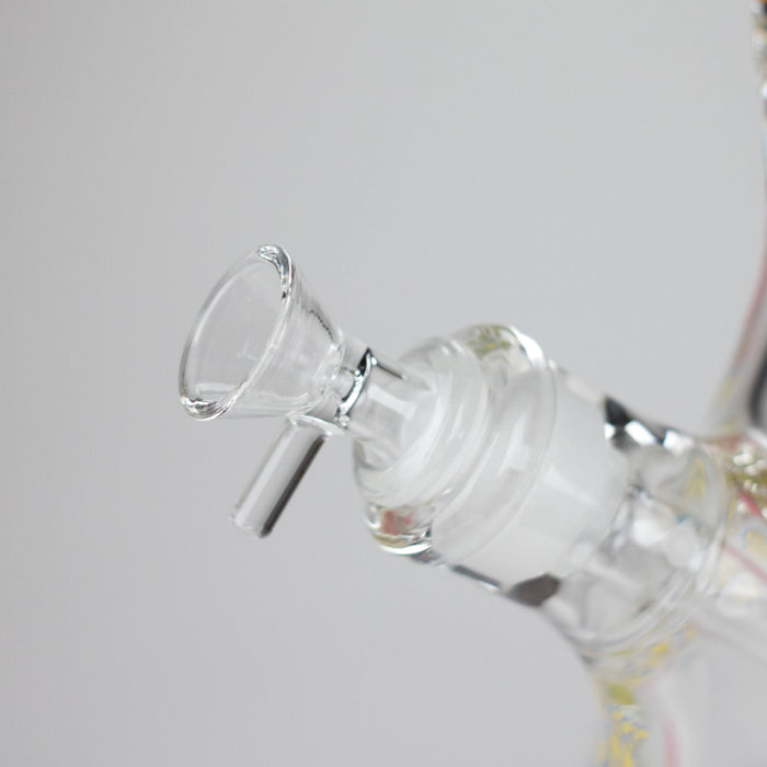 14" PK Cartoon Glow In The Dark 9mm Glass Bong [PIP863] | Jupiter Grass