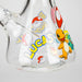 14" PK Cartoon Glow In The Dark 9mm Glass Bong [PIP863] | Jupiter Grass