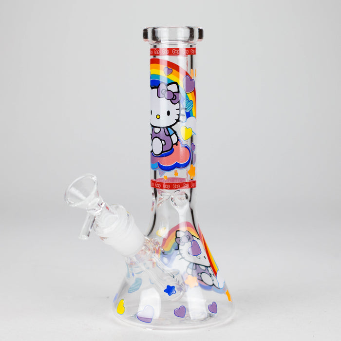 7.5" Glow-in-the-Dark PK Cartoon Beaker Bong – [PIP880] | Jupiter Grass