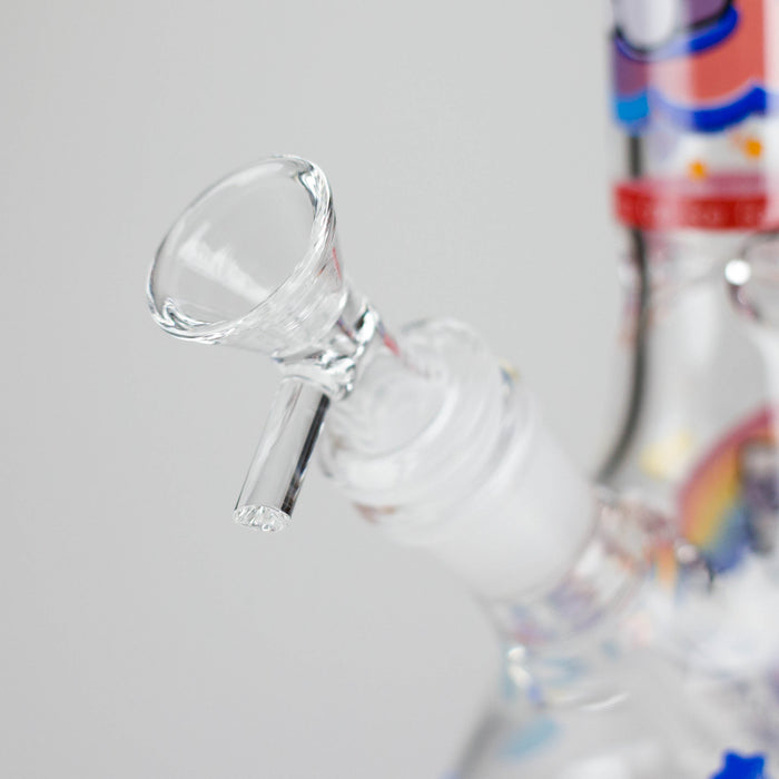 7.5" Glow-in-the-Dark PK Cartoon Beaker Bong – [PIP880] | Jupiter Grass