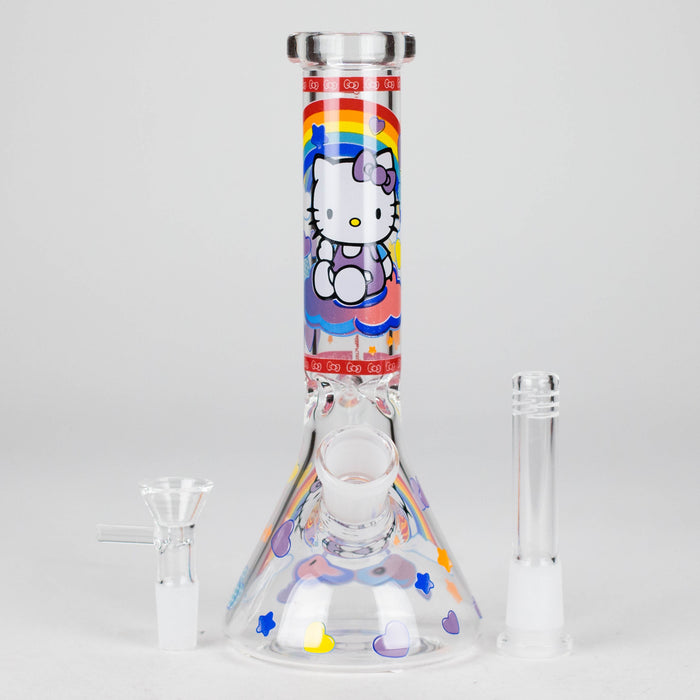 7.5" Glow-in-the-Dark PK Cartoon Beaker Bong – [PIP880] | Jupiter Grass