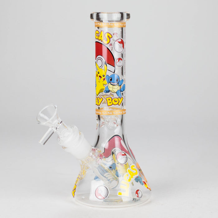 7.5" Glow-in-the-Dark PK Cartoon Beaker Bong – [PIP880] | Jupiter Grass