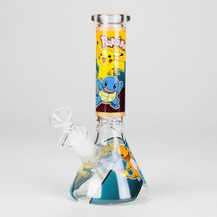 7.5" Glow-in-the-Dark PK Cartoon Beaker Bong – [PIP880] | Jupiter Grass