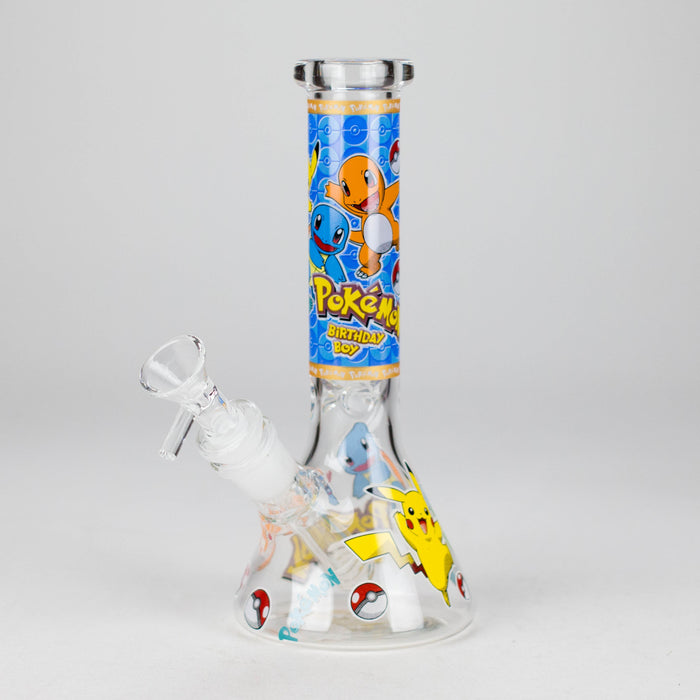 7.5" Glow-in-the-Dark PK Cartoon Beaker Bong – [PIP880] | Jupiter Grass