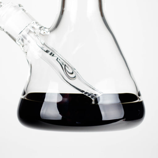 Genie | 17.5" 10-Arm 9mm Colored Bottom Glass Bong [GE4180] | Jupiter Grass