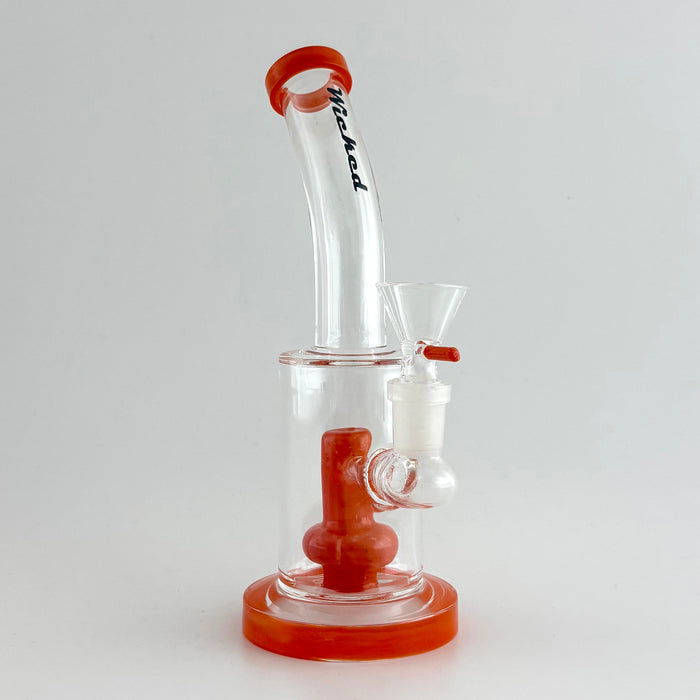 Wicked | 8" Dome Perc Dab Rig | Jupiter Grass