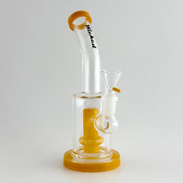 Wicked | 8" Dome Perc Dab Rig | Jupiter Grass