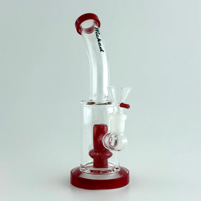 Wicked | 8" Dome Perc Dab Rig | Jupiter Grass