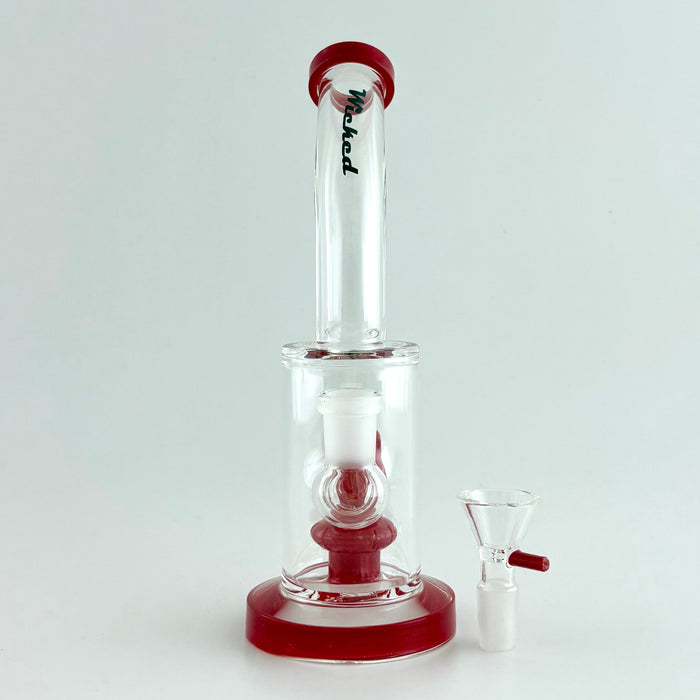 Wicked | 8" Dome Perc Dab Rig | Jupiter Grass
