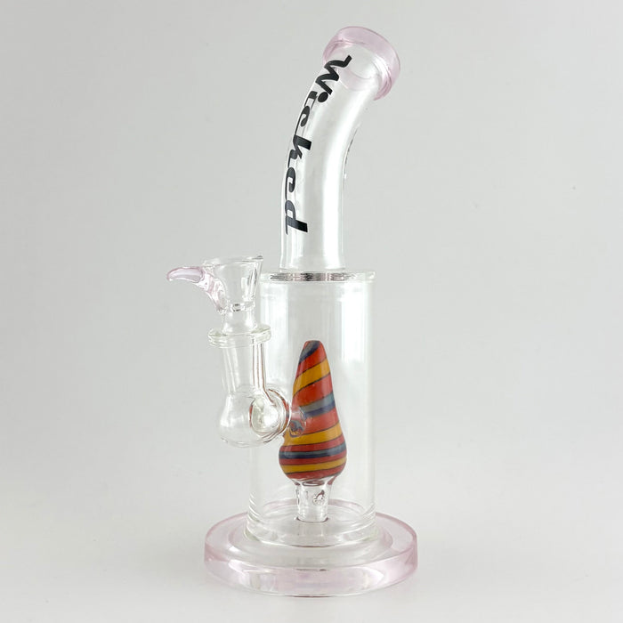 Wicked | 8" Wig-Wag Dome Perc Dab Rig | Jupiter Grass