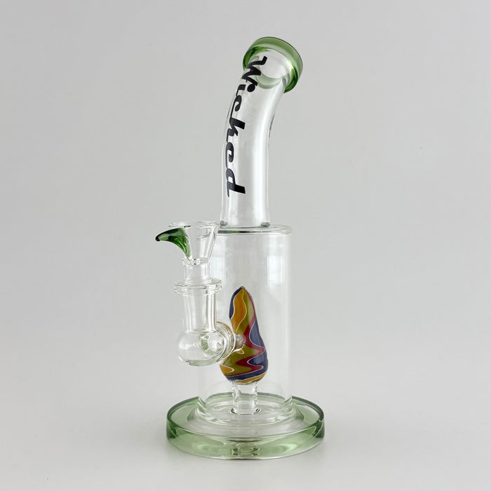 Wicked | 8" Wig-Wag Dome Perc Dab Rig | Jupiter Grass