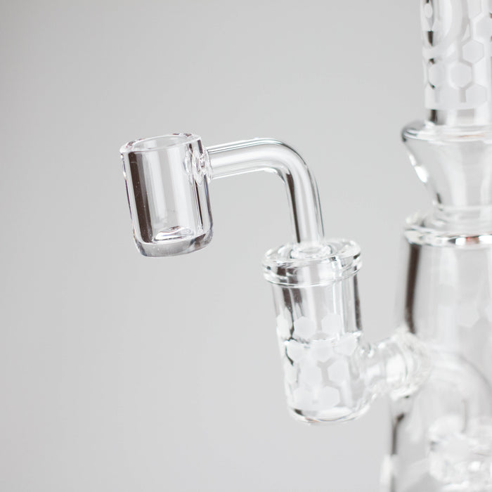 7" BEE HEX ETCHED CAPSULE RIG | Jupiter Grass