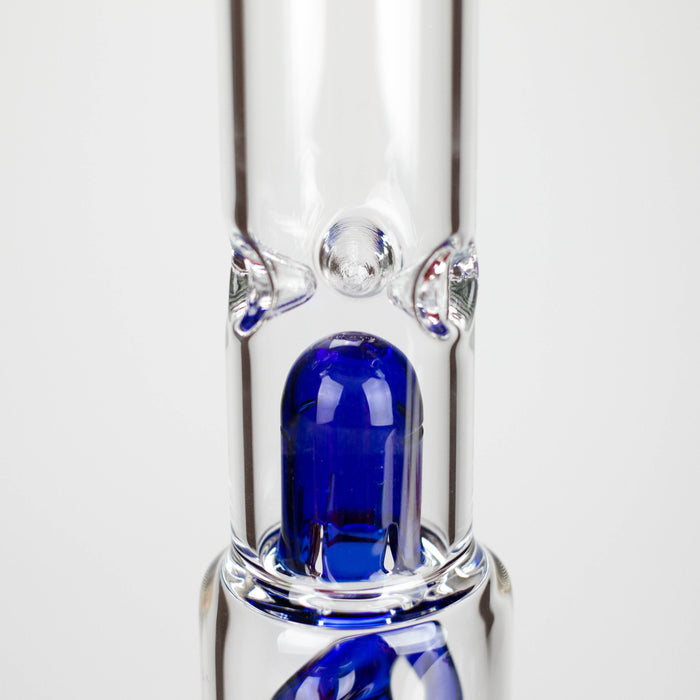 13" Color Accented Glass Water Bong with Coil Percolator & Splash Guard | Jupiter Grass