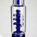 13" Color Accented Glass Water Bong with Coil Percolator & Splash Guard | Jupiter Grass