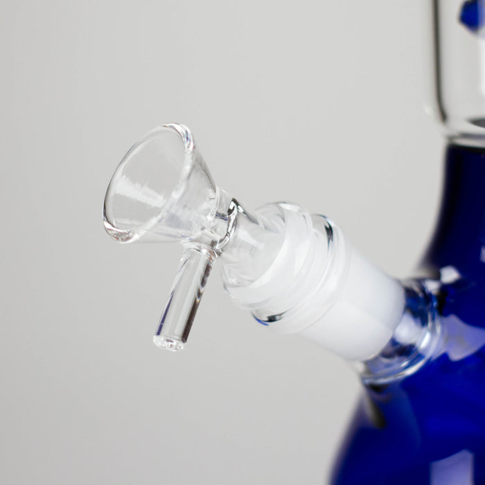 13" Color Accented Glass Water Bong with Coil Percolator & Splash Guard | Jupiter Grass