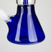 13" Color Accented Glass Water Bong with Coil Percolator & Splash Guard | Jupiter Grass
