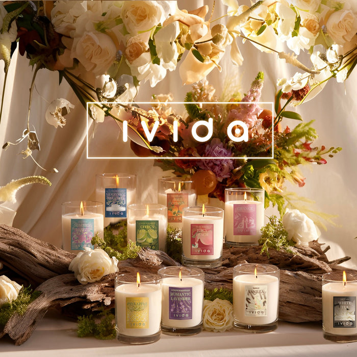 Ivida | 14oz Premium Candle Odor Eliminator | Jupiter Grass