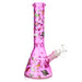 10" 5mm Milkyway Glass Beaker Bong - 4 Assorted Colours | Jupiter Grass