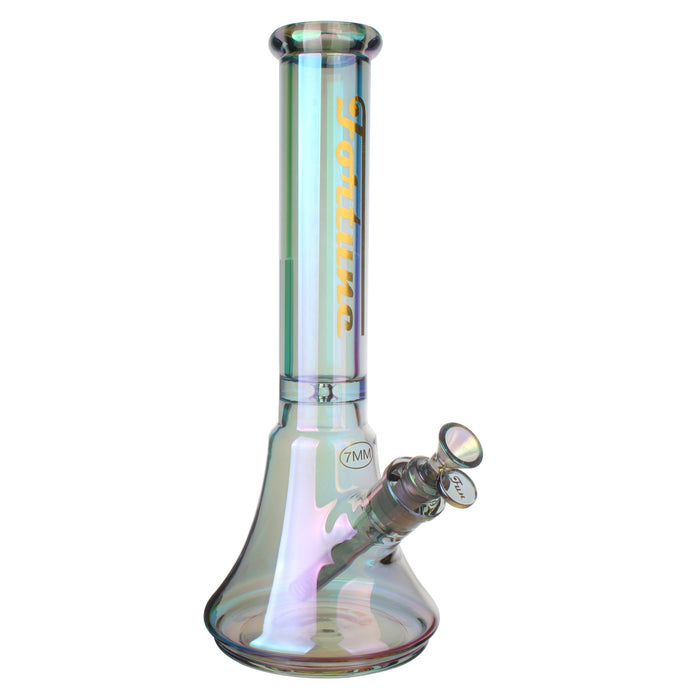 Fortune | Electroplated 14" 7mm New Beaker - 4 Assorted Colours | Jupiter Grass