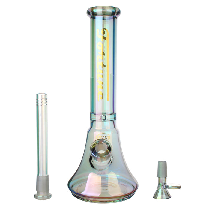 Fortune | Electroplated 14" 7mm New Beaker - 4 Assorted Colours | Jupiter Grass