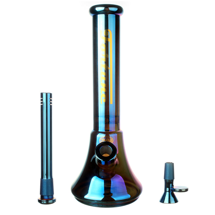 Fortune | Electroplated 14" 7mm New Beaker - 4 Assorted Colours | Jupiter Grass