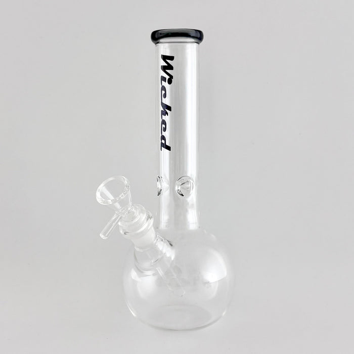 Wicked | 10" Spherical Glass Bong | Jupiter Grass