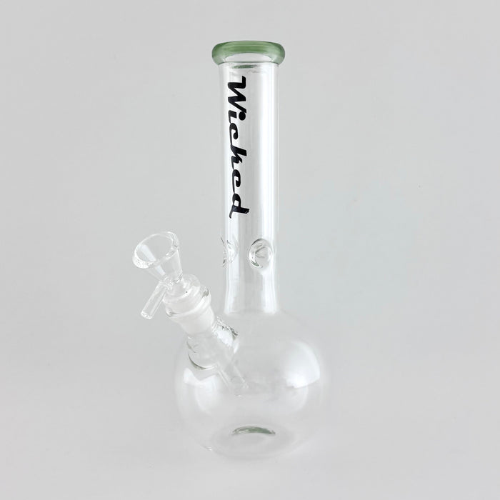 Wicked | 10" Spherical Glass Bong | Jupiter Grass