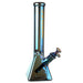 Fortune | Electroplated 14" 7mm Pyramid Base Glass Beaker Bong | Jupiter Grass