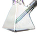 Fortune | Electroplated 14" 7mm Pyramid Base Glass Beaker Bong | Jupiter Grass