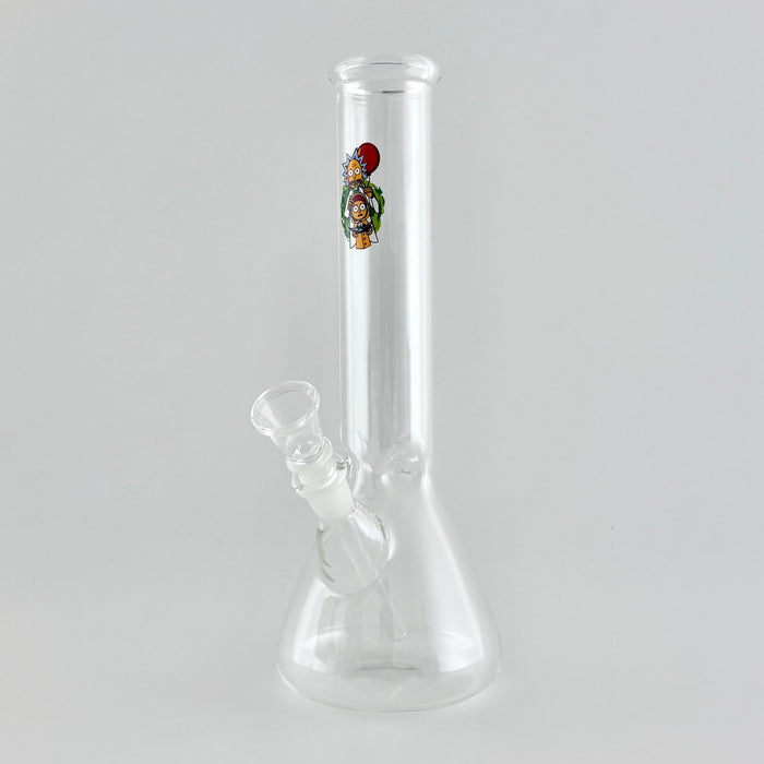 10" Cartoon Glass Beaker Bong | Jupiter Grass