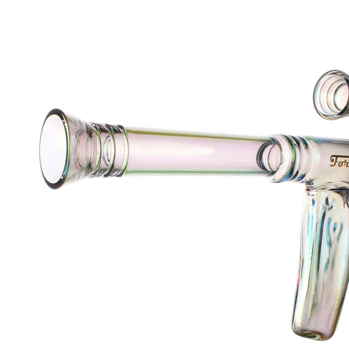 Fortune | 18" AK-47 Style Electroplated Glass Bong | Jupiter Grass