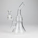 Nami Glass | 9" Ripple Dab Rig – Premium Borosilicate with Signature Inline Design | Jupiter Grass