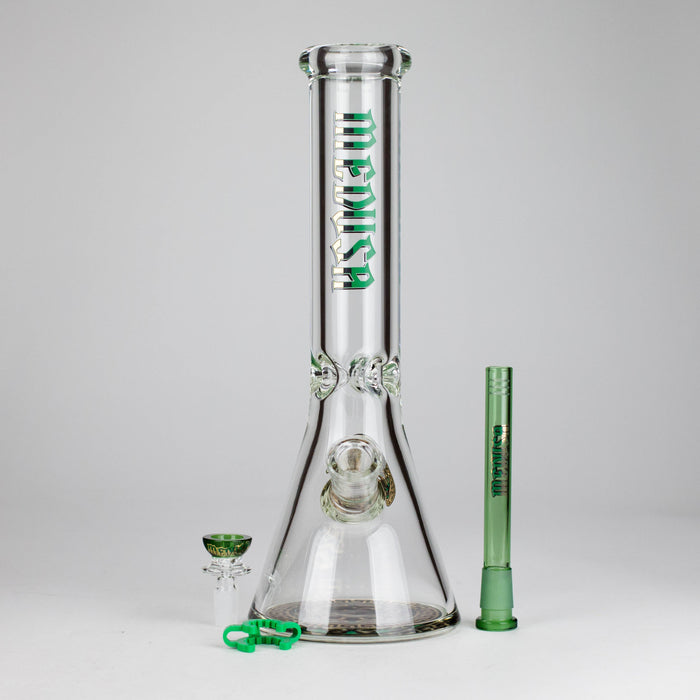 Medusa | 12" 9mm Beaker Bong – Extra Thick Bottom | Jupiter Grass