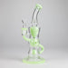 9" Fab Klein Recycler – Premium Glass Rig with Matrix Perc for Superior Filtration | Jupiter Grass