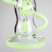 9" Fab Klein Recycler – Premium Glass Rig with Matrix Perc for Superior Filtration | Jupiter Grass