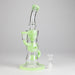 9" Fab Klein Recycler – Premium Glass Rig with Matrix Perc for Superior Filtration | Jupiter Grass
