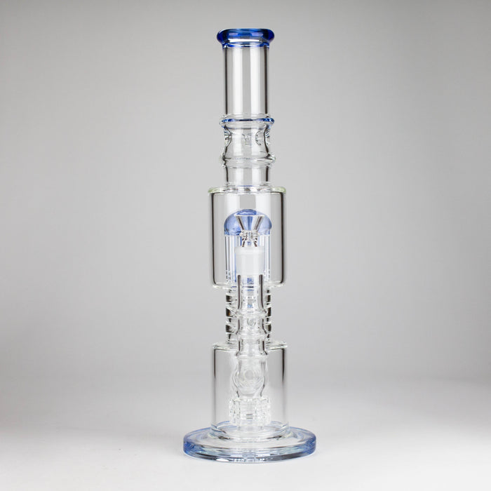 16" Glass Bong – 10-Arm Tree Perc with Matrix Perc for Maximum Filtration | Jupiter Grass