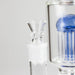 16" Glass Bong – 10-Arm Tree Perc with Matrix Perc for Maximum Filtration | Jupiter Grass