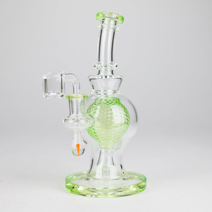 8" Ball Rig – Compact Dab Rig with Quartz Banger | Jupiter Grass