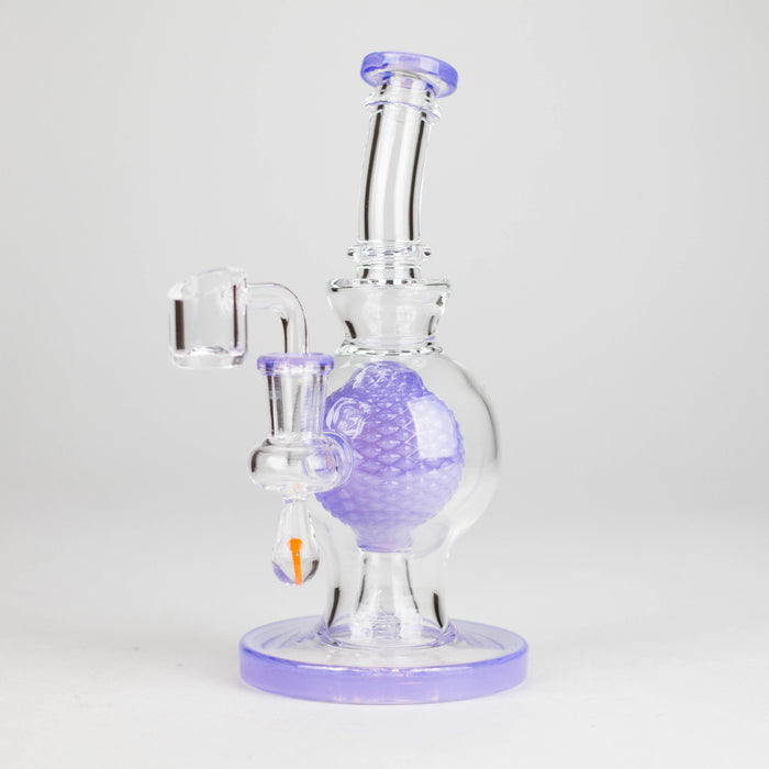 8" Ball Rig – Compact Dab Rig with Quartz Banger | Jupiter Grass