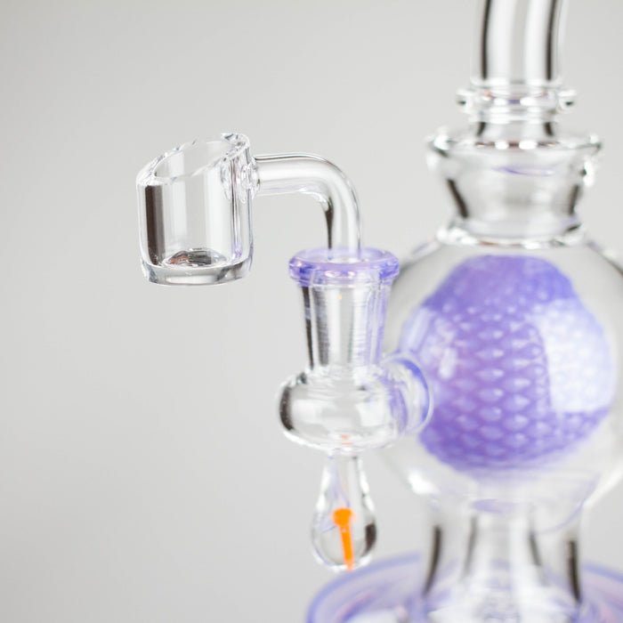 8" Ball Rig – Compact Dab Rig with Quartz Banger | Jupiter Grass