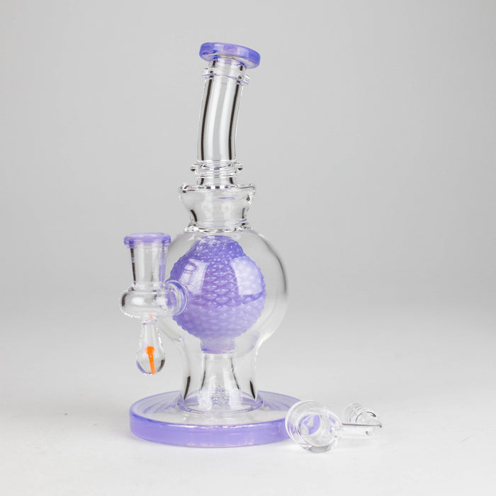 8" Ball Rig – Compact Dab Rig with Quartz Banger | Jupiter Grass